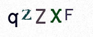 Visual Confirmation Security Code